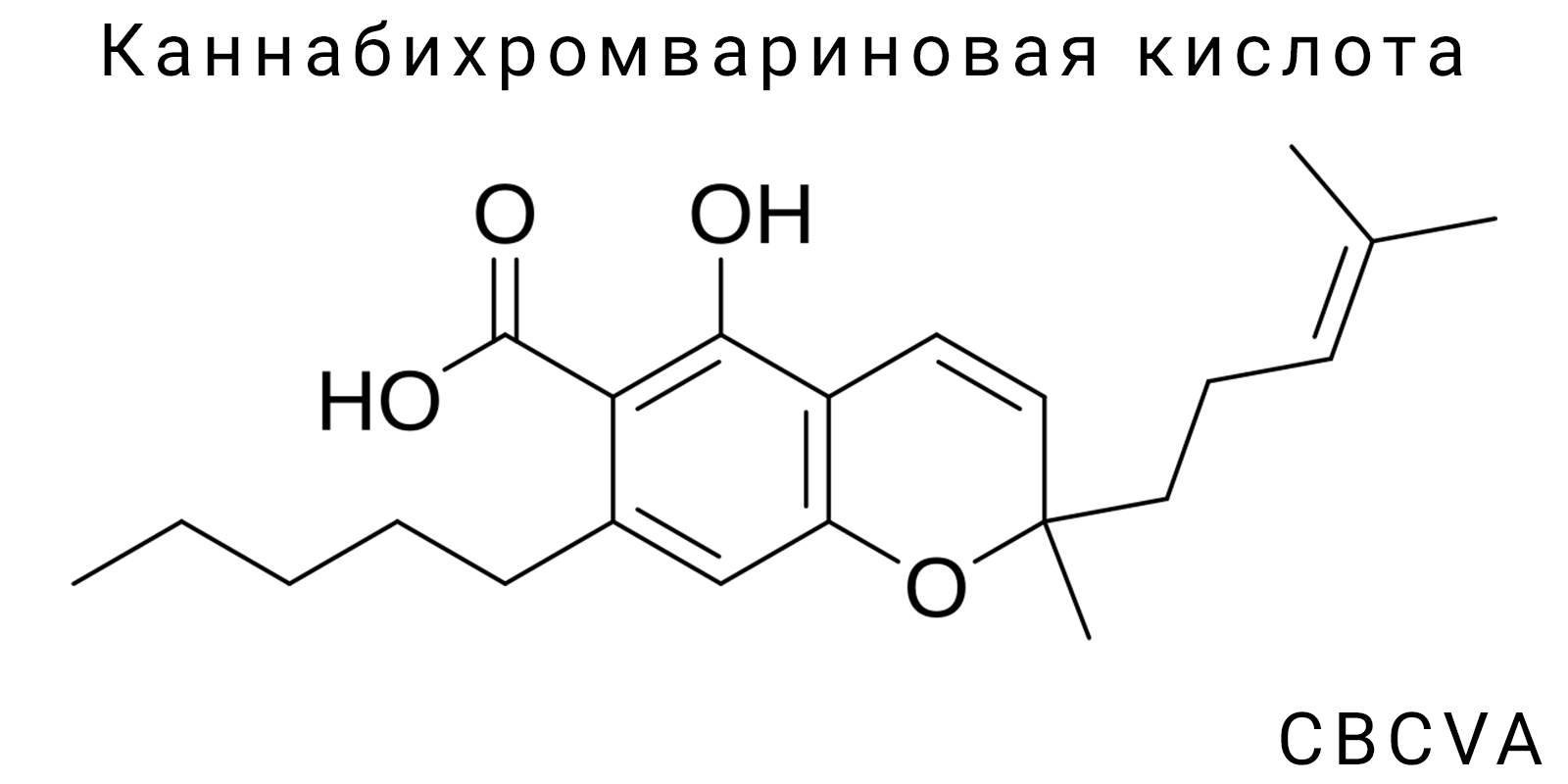 Каннабихроменовая кислота (CBCVA)