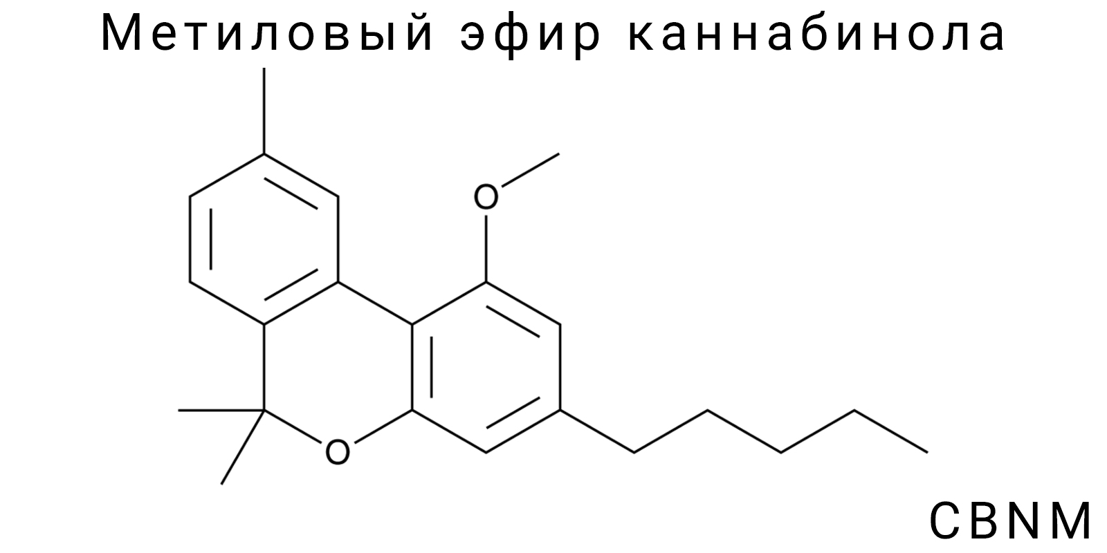 Метиловый эфир каннабинола (CBNM)