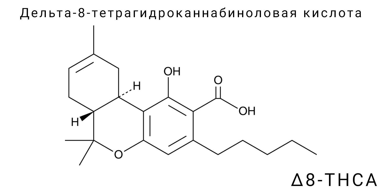 Дельта-8-тетрагидроканнабиноловая кислота (Δ8-THCA)