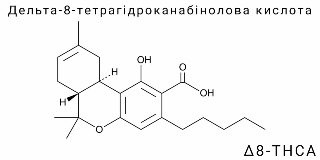 Дельта-8-тетрагідроканабінолова кислота (Δ8-THCA)
