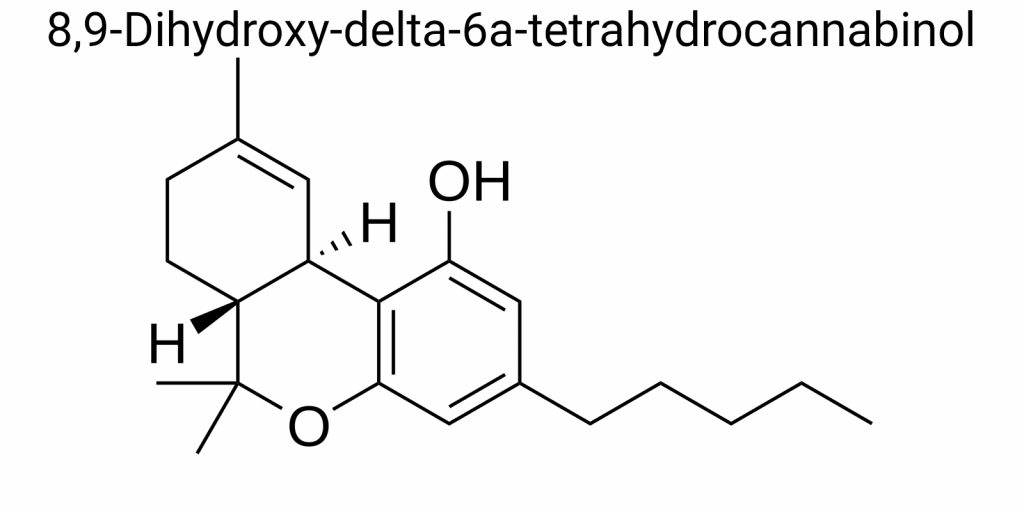 8,9-Dihydroxy-delta-6a-tetrahydrocannabinol