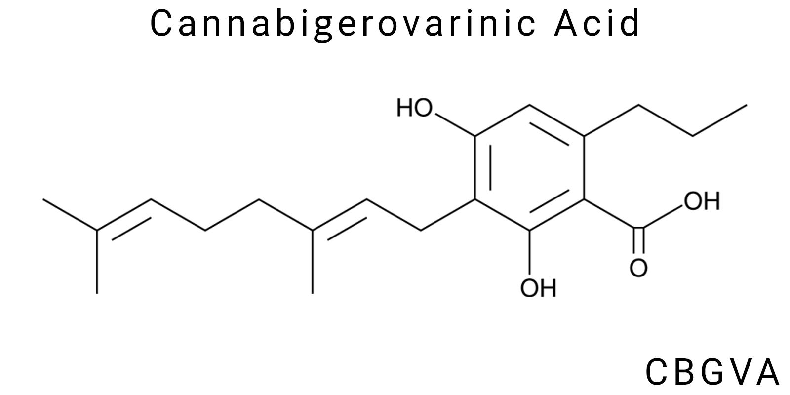 Cannabigerovarinic Acid (CBGVA)