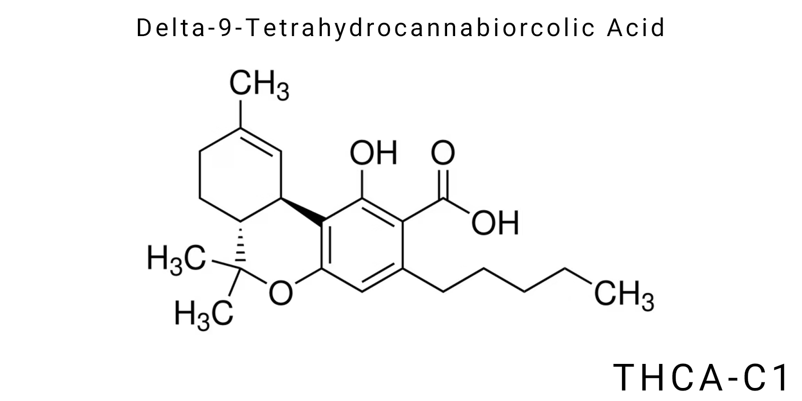 Delta-9-Tetrahydrocannabiorcolic Acid (THCA-C1)