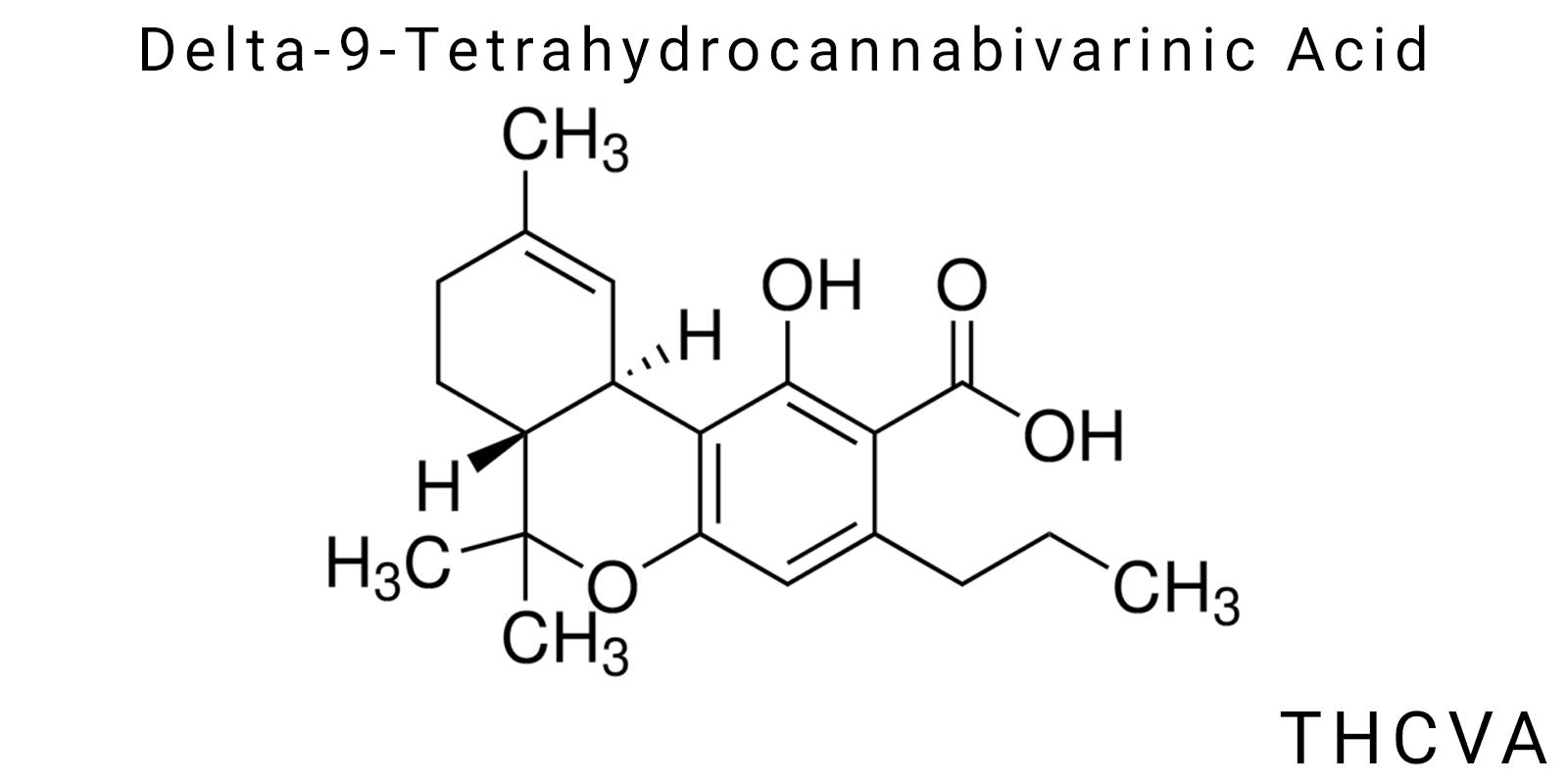 Delta-9-Tetrahydrocannabivarinic Acid (THCVA)